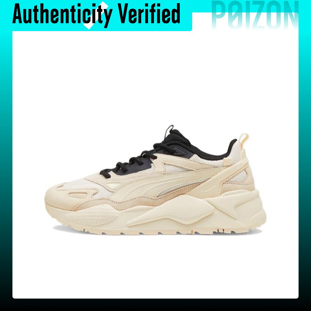 Puma Shoes Rs-X - รองเท้าลำลอง PUMA RS-X แบบสวม ใส่ได้ทั้งชายและหญิง สีเบจ-ดำ